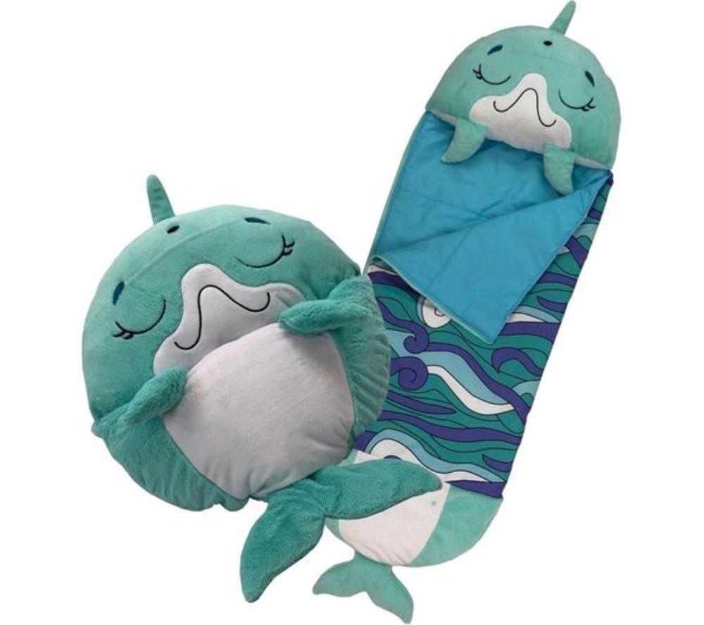 Happy Nappers Blue Disco Dolphin Sleeping Bag - Large - Image 2