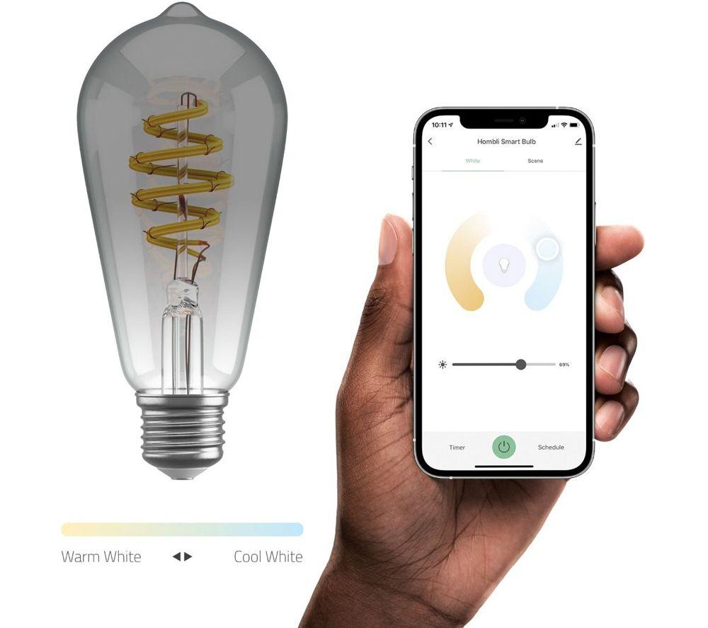 HOMBLI HBEB-0211 Smart LED Light Bulb - E27, Smokey image number 2 of 5