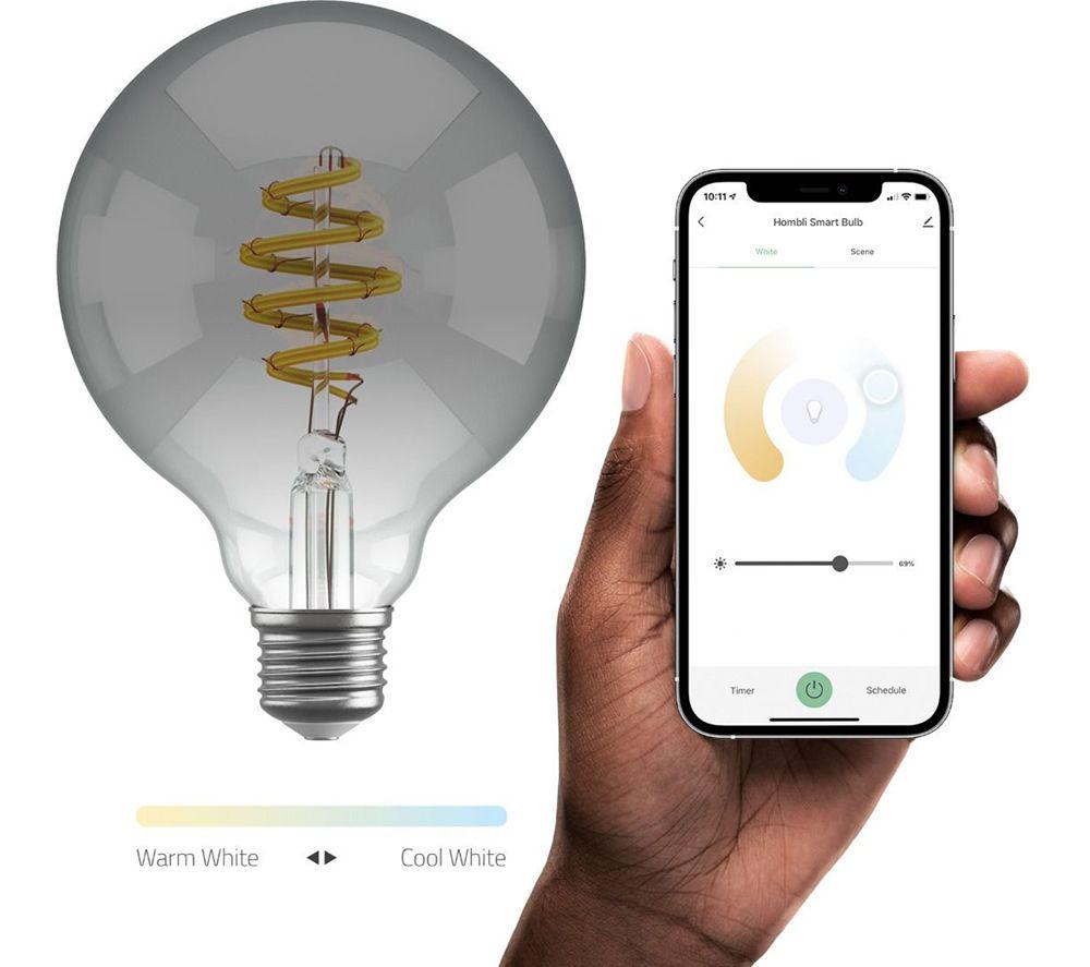 HOMBLI HBEB-0311 Smart LED Light Bulb - E27, Smokey image number 2 of 6