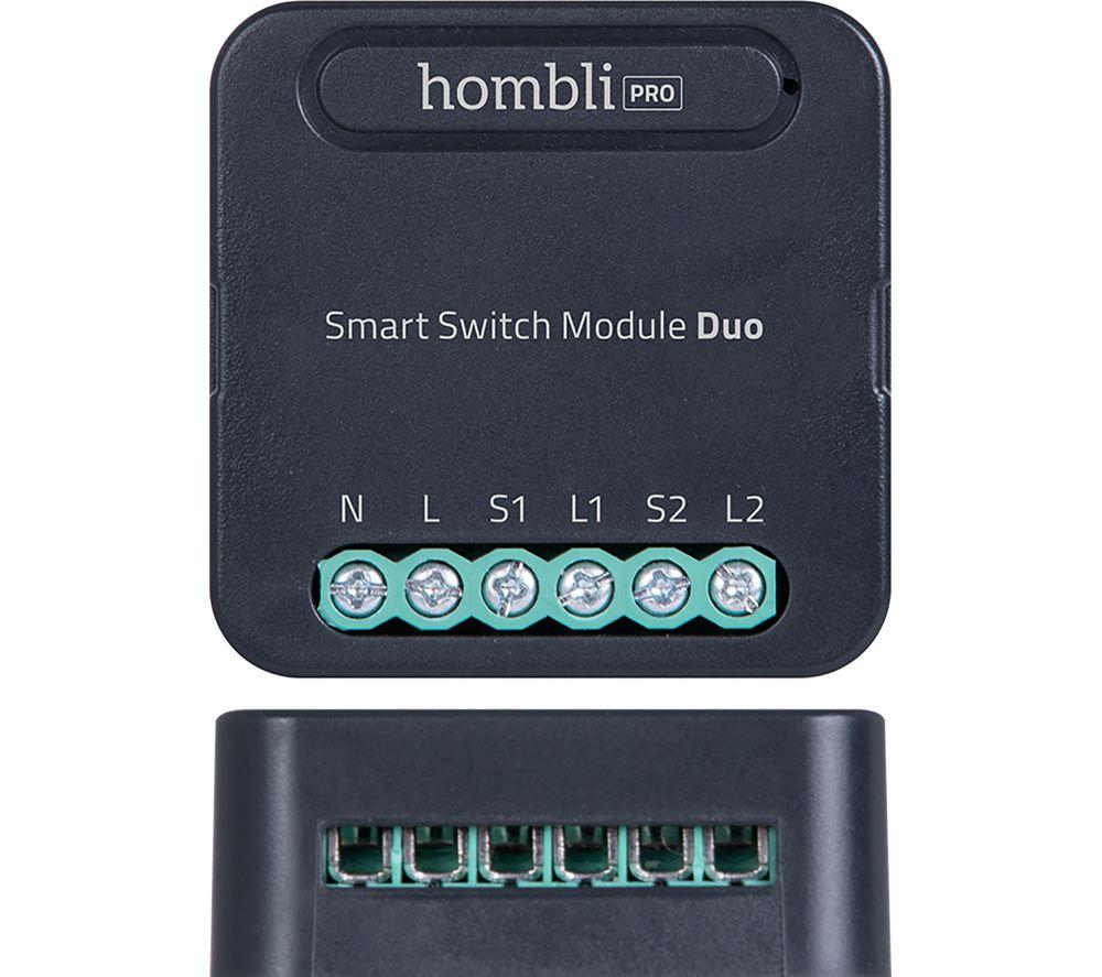 HOMBLI HBMD-0100 Pro Duo Smart Switch Module - Black image number 3 of 3