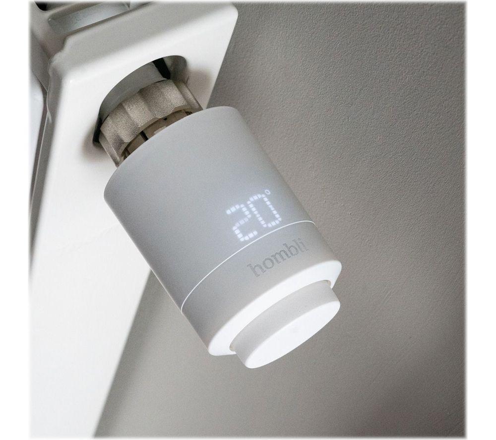 HOMBLI HBPP-0112 Smart Radiator Thermostat Expansion Kit - Pack of 3, White image number 5 of 6