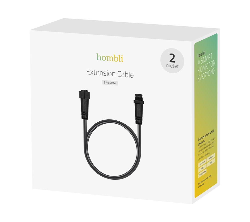 HOMBLI Outdoor Pathway Light Extension Cable - 2 m