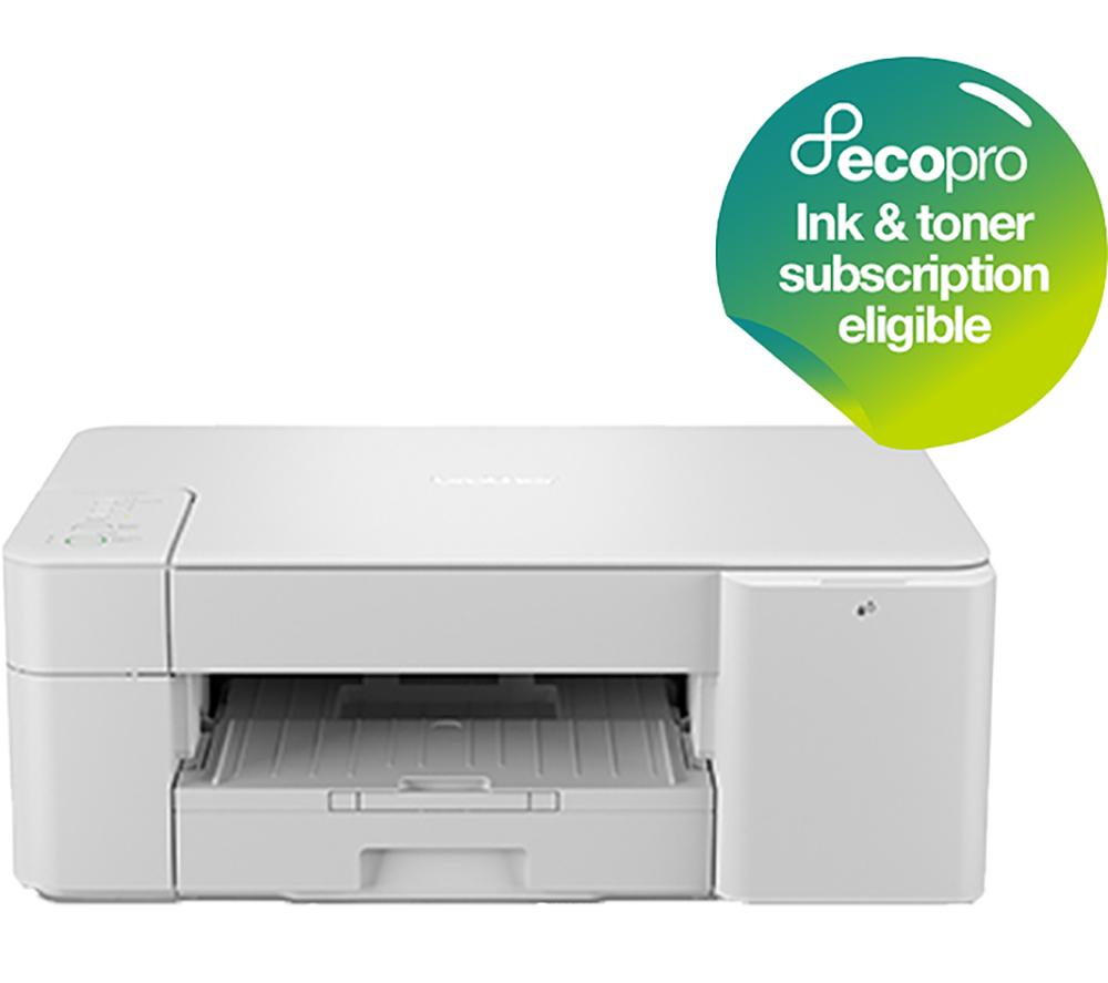 BROTHER EcoPro DCP-J1200WE All-in-One Wireless Inkjet Printer, White