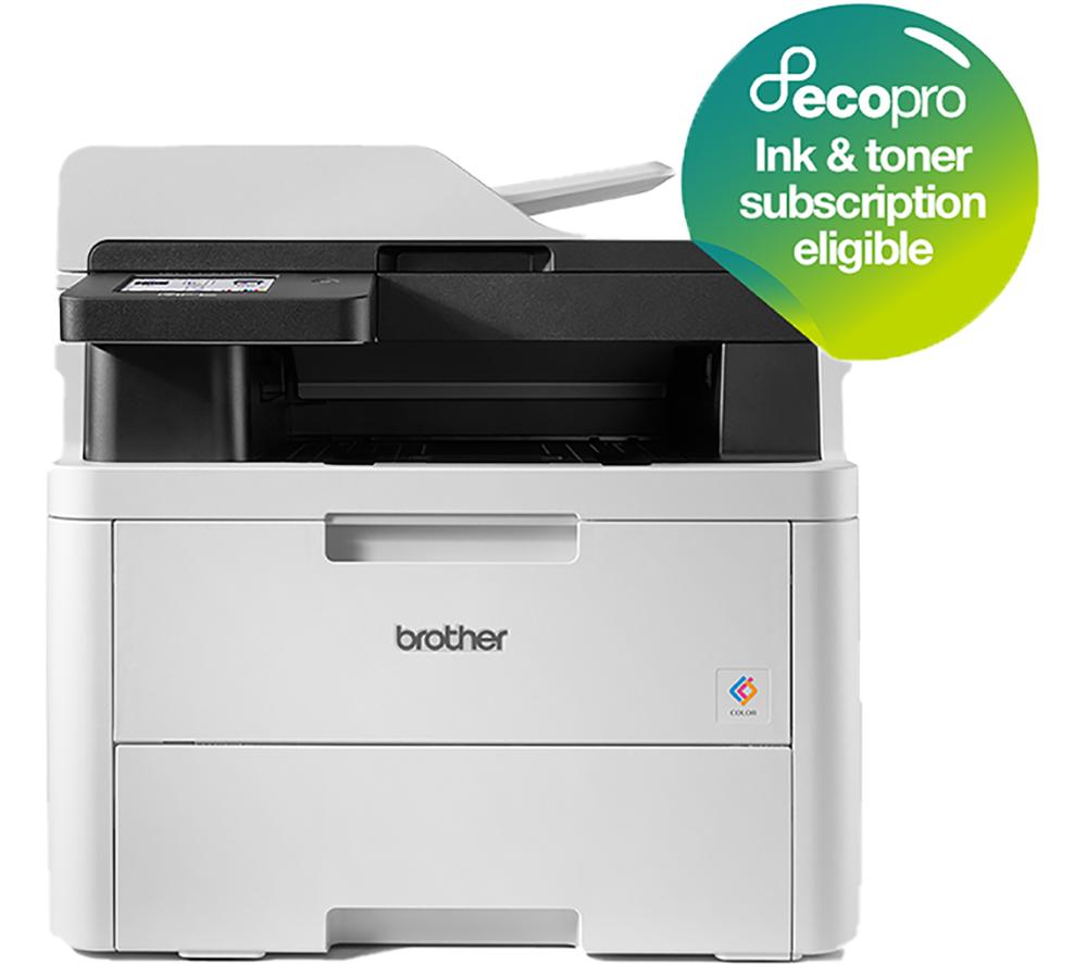 BROTHER EcoPro MFCL3740CDWE All-in-One Laser Printer with Fax, White