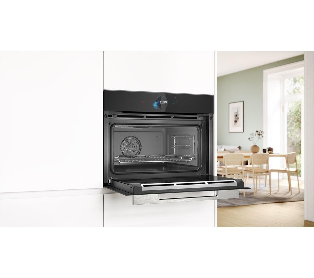 BOSCH Series 8 CSG7584B1 Built-in Compact Oven - Black image number 5 of 8