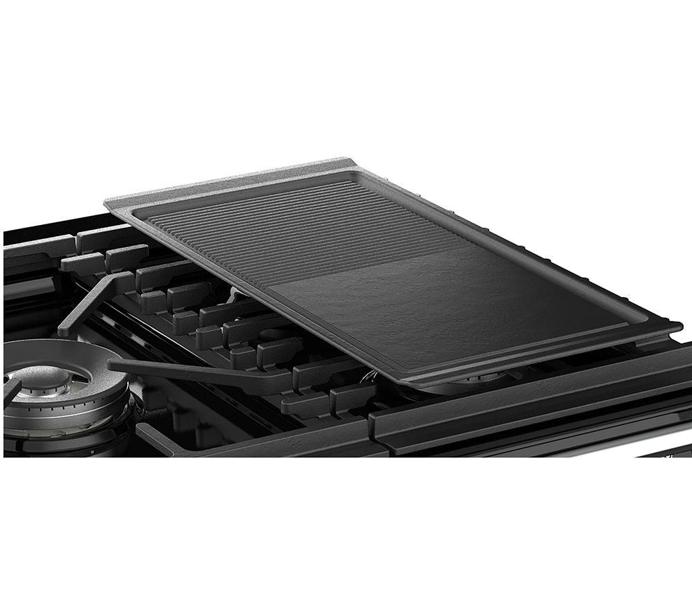 STOVES Richmond S1000DF MK22 Dual Fuel Range Cooker - Black & Chrome image number 2 of 3