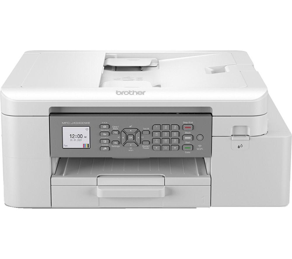 BROTHER EcoPro MFC-J4340DWE All-in-One Wireless Inkjet Printer with Fax, White