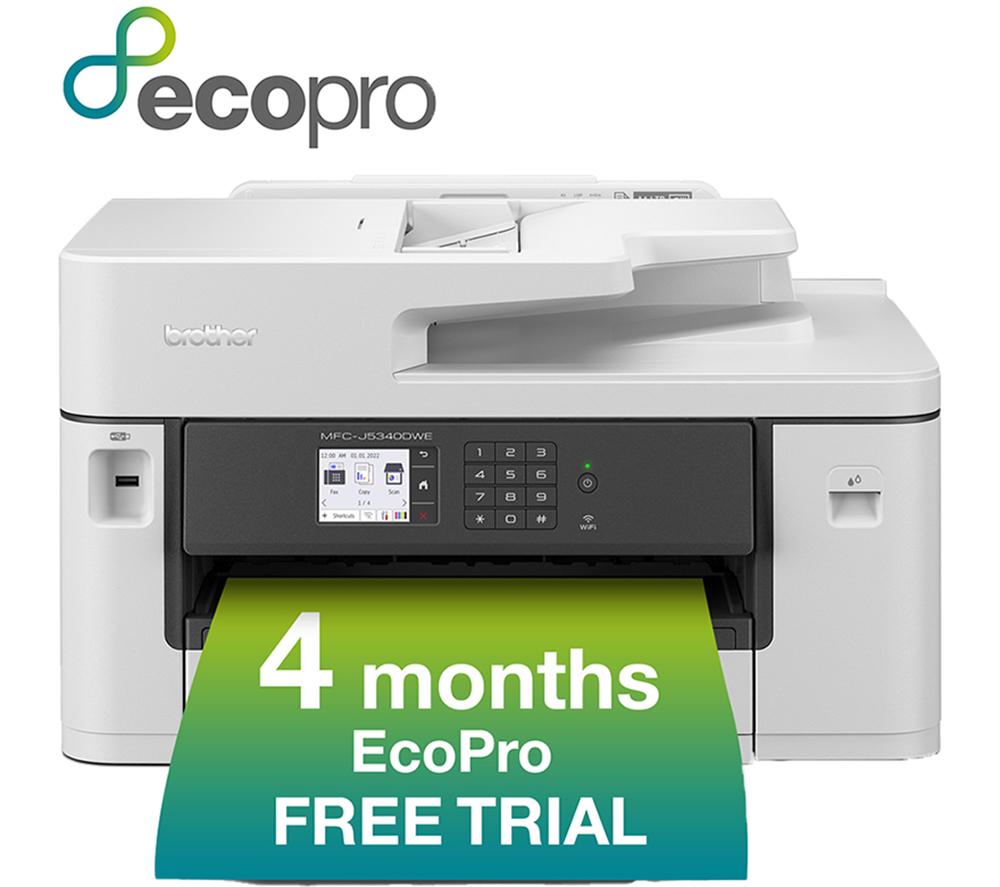 BROTHER EcoPro MFC-J5340DWE All-in-One Wireless Inkjet Printer with Fax image number 9 of 9