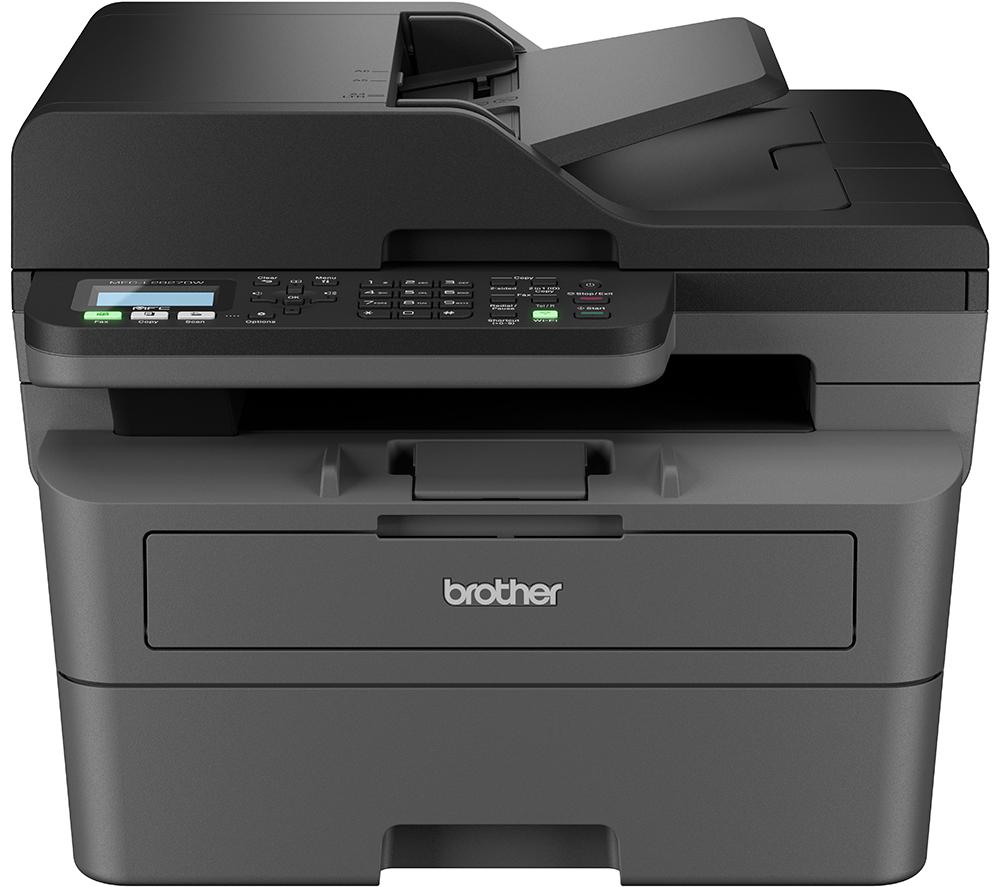Brother MFC-L2710DW Mono Laser Printer - All-in-One, Wireless/USB 2.0,  Printer/Scanner/Copier/Fax Machine, 2 Sided Printing, A4 Printer, Small  Office/Home Office Printer, Dark Grey/Black : : Computers &  Accessories