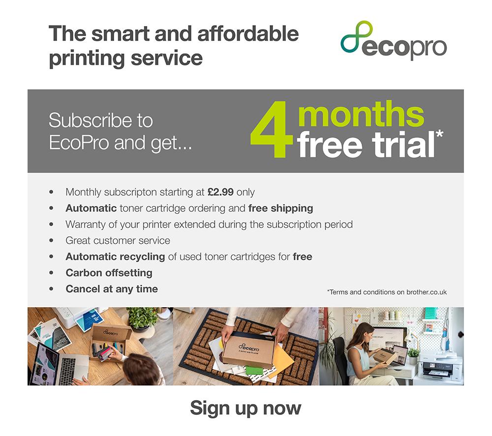 BROTHER EcoPro DCPL3520CDWE All-in-One Wireless Laser Printer image number 4 of 7