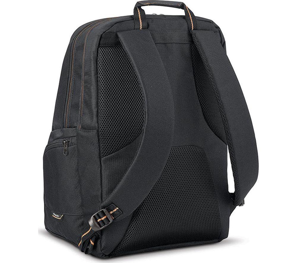 SOLO NEW YORK Urban Backpack 17.3" Laptop Backpack - Orange & Black image number 4 of 9