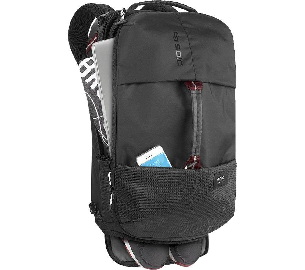 SOLO NEW YORK Varsity Collection All-Star 15.6" Backpack Duffel - Black image number 6 of 7