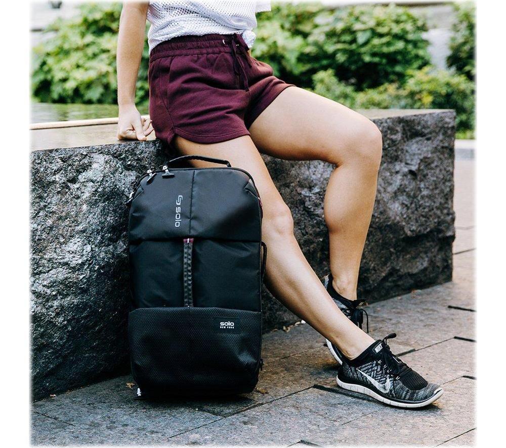 SOLO NEW YORK Varsity Collection All-Star 15.6" Backpack Duffel - Black image number 7 of 7
