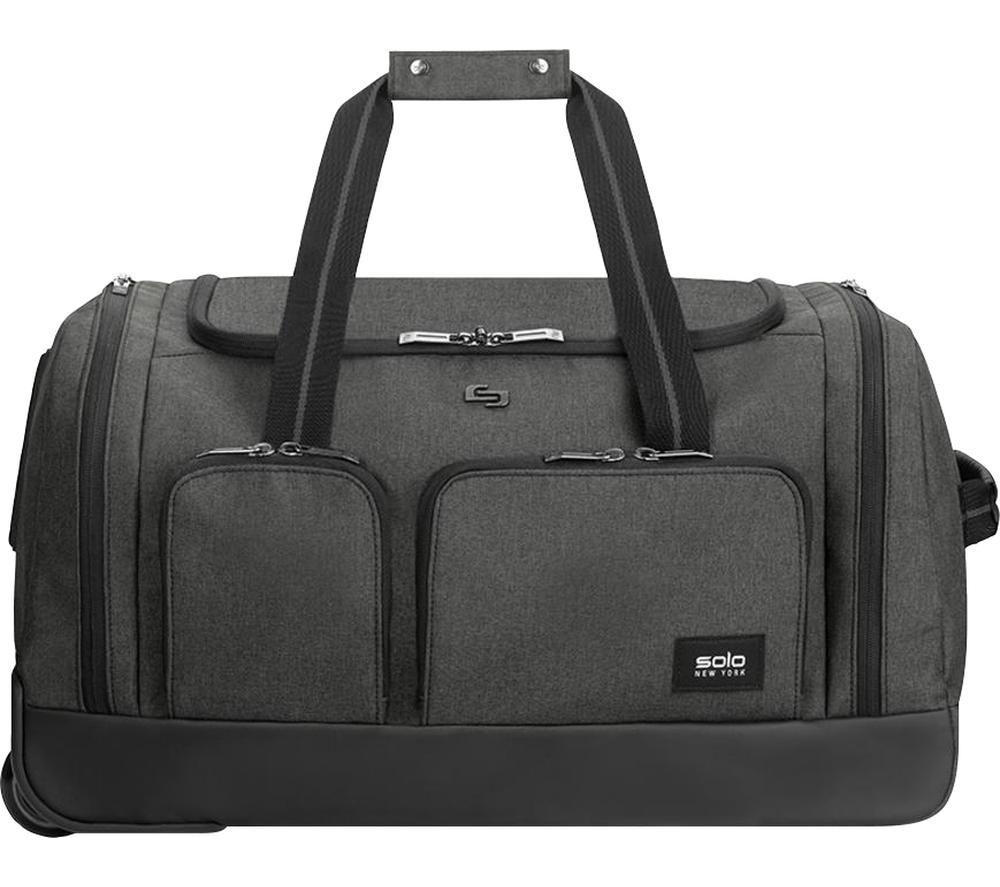 SOLO NEW YORK Downtown Collection Leroy Duffel Bag - Grey, Silver/Grey