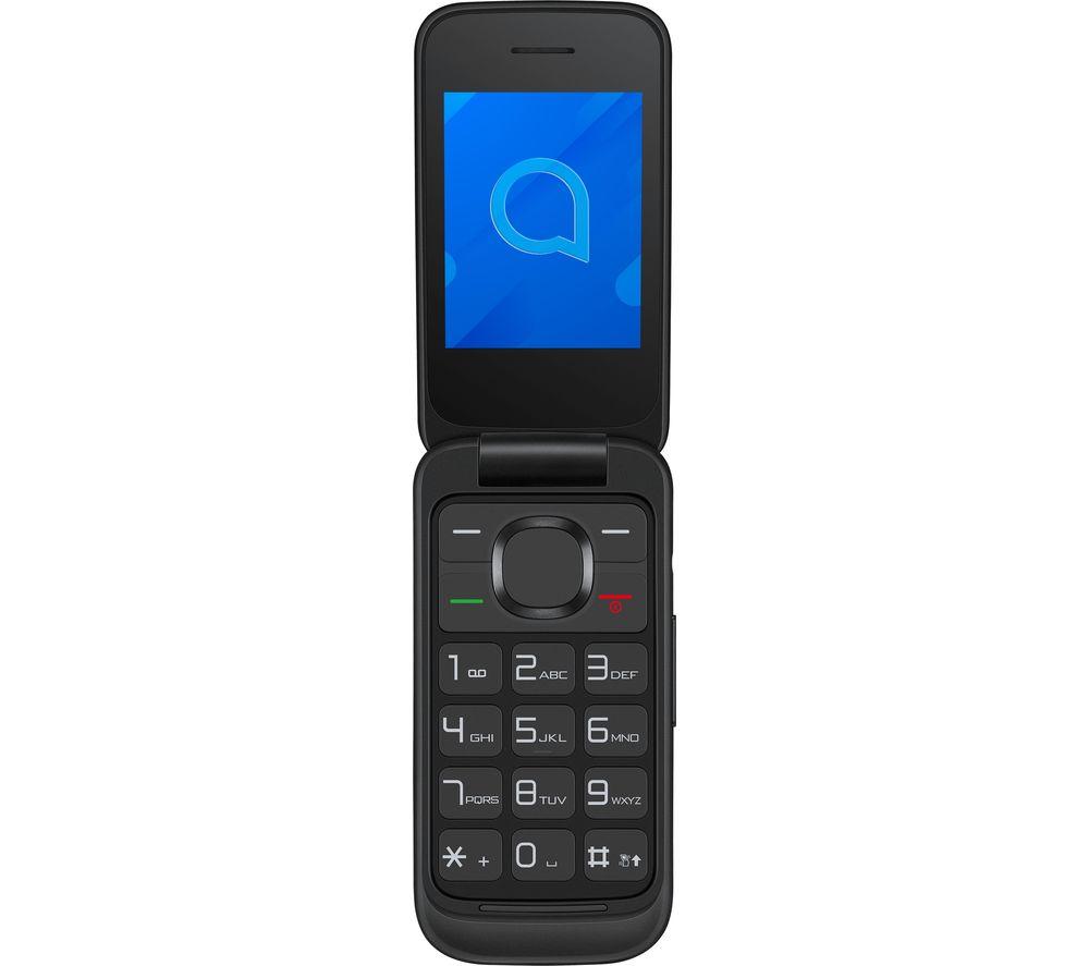 Alcatel 20.57 UK Sim Free Feature Phone,Black