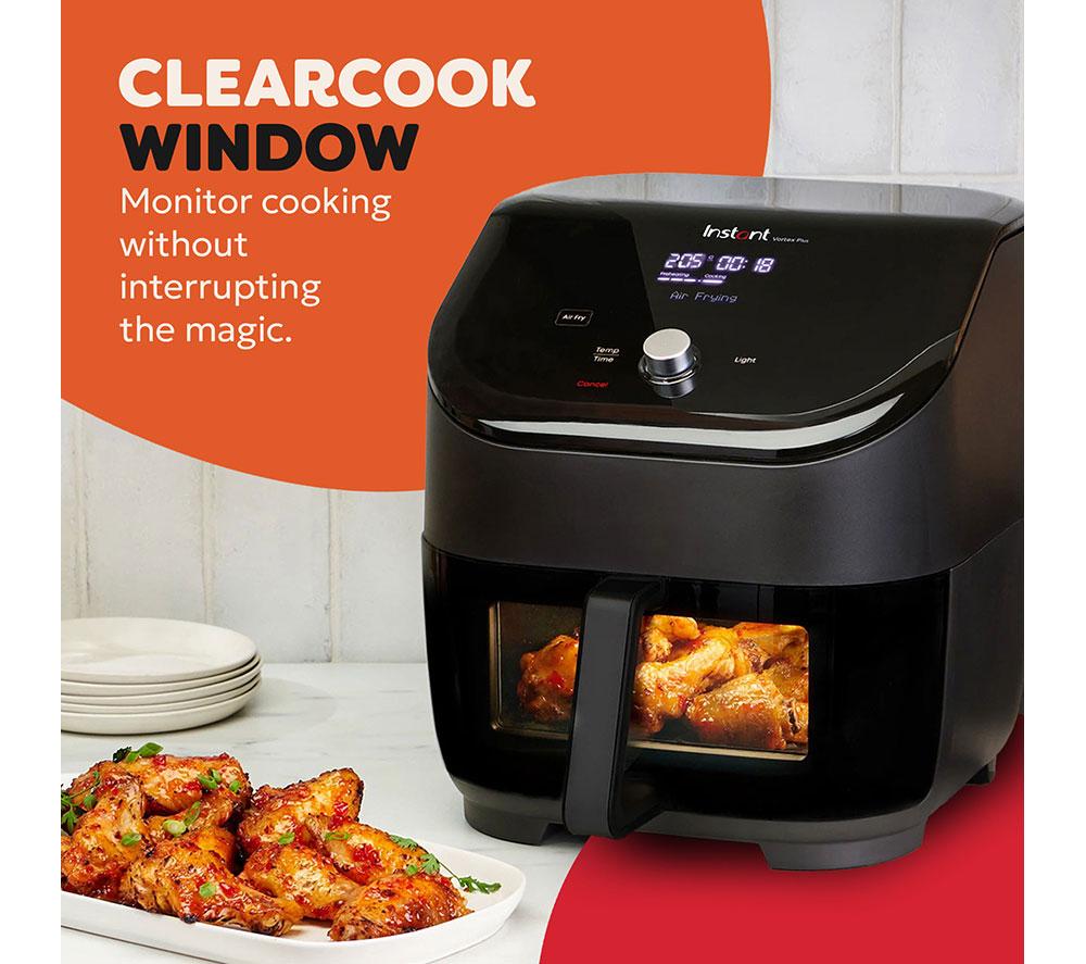 INSTANT POT Vortex Plus ClearCook Air Fryer - Black image number 4 of 7