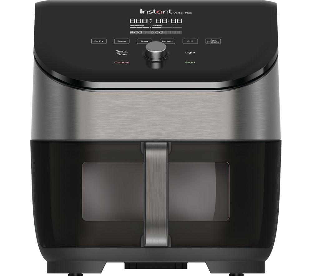 INSTANT Vortex Plus ClearCook Air Fryer with OdourErase - Stainless Steel, Stainless Steel