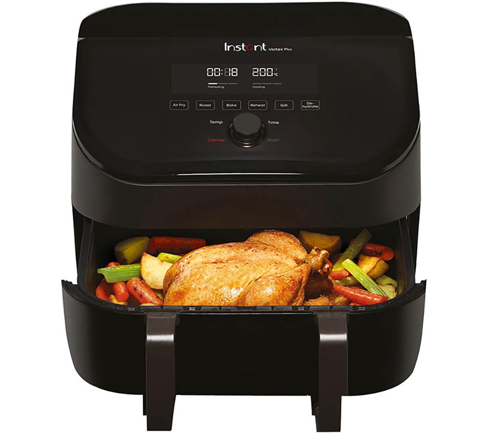 INSTANT Vortex Plus Versazone Air Fryer - Black