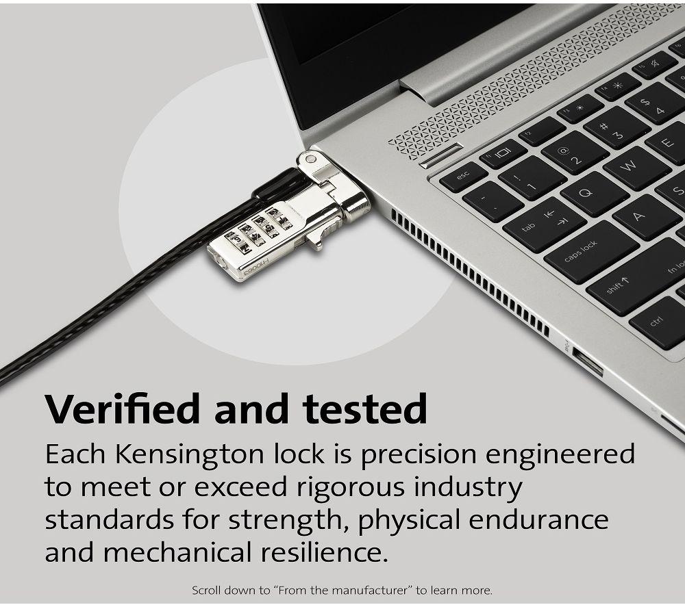 KENSINGTON Universal 3-in-1 Combination Laptop Security Lock image number 4 of 4