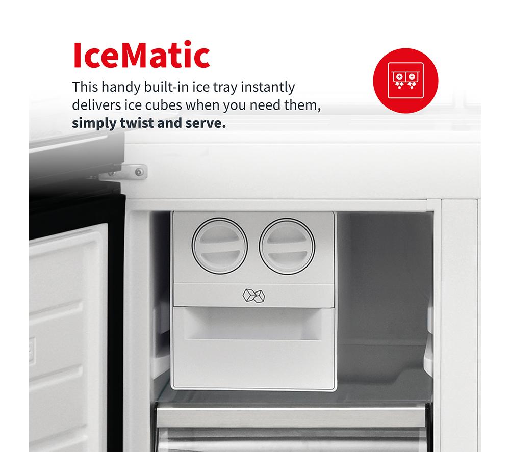 SHARP SJ-FA25IHDAD-EN Fridge Freezer - Dark Stainless Steel image number 4 of 18