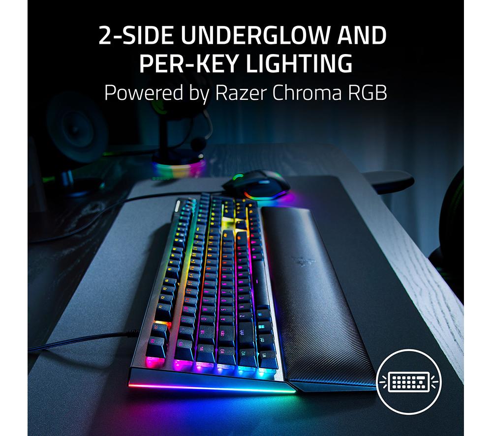 RAZER Blackwidow V4 Mechanical Gaming Keyboard - Black image number 3 of 7