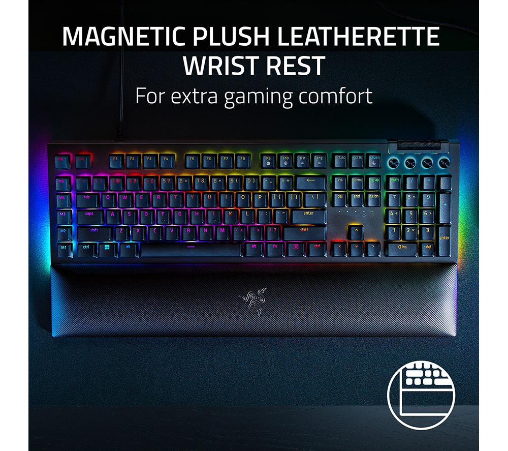 RAZER Blackwidow V4 Mechanical Gaming Keyboard - Black image number 5 of 7