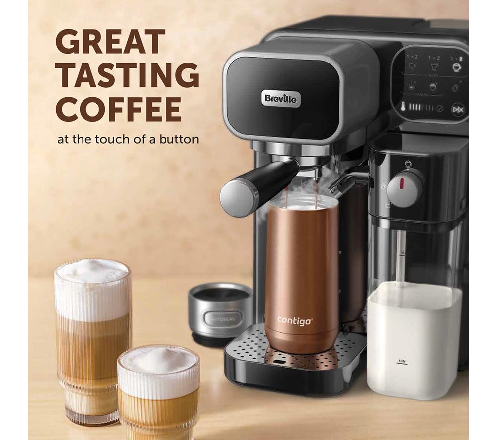 Espresso and latte on sale machine