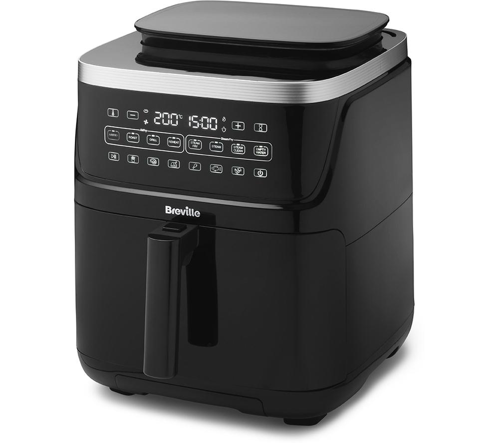 Buy BREVILLE Halo Steam VDF133 Air Fryer - Black