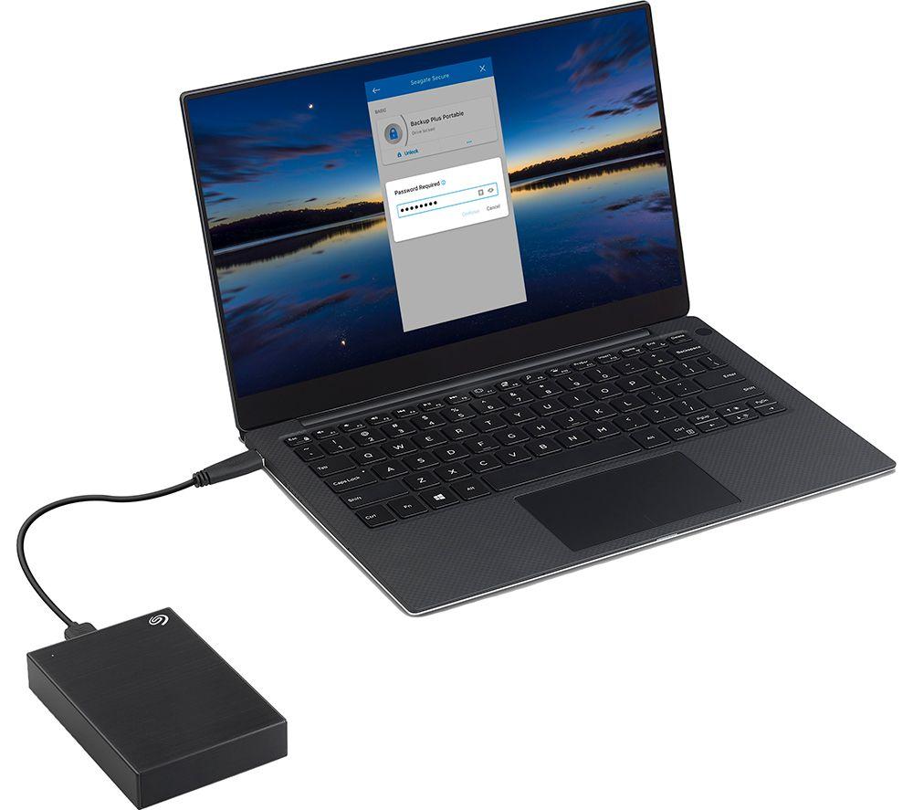 SEAGATE One Touch Portable Hard Drive - 2 TB, Black image number 10 of 10