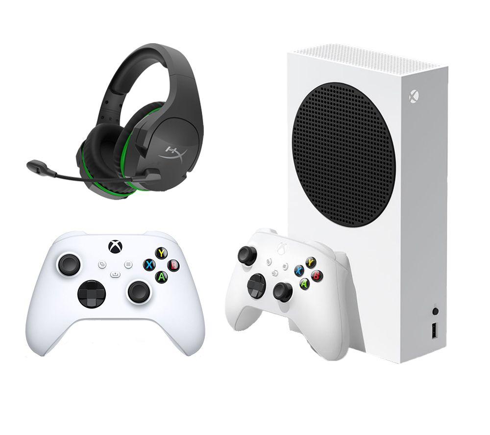 Buy MICROSOFT Xbox Series S (512 GB), Additional White Controller ...