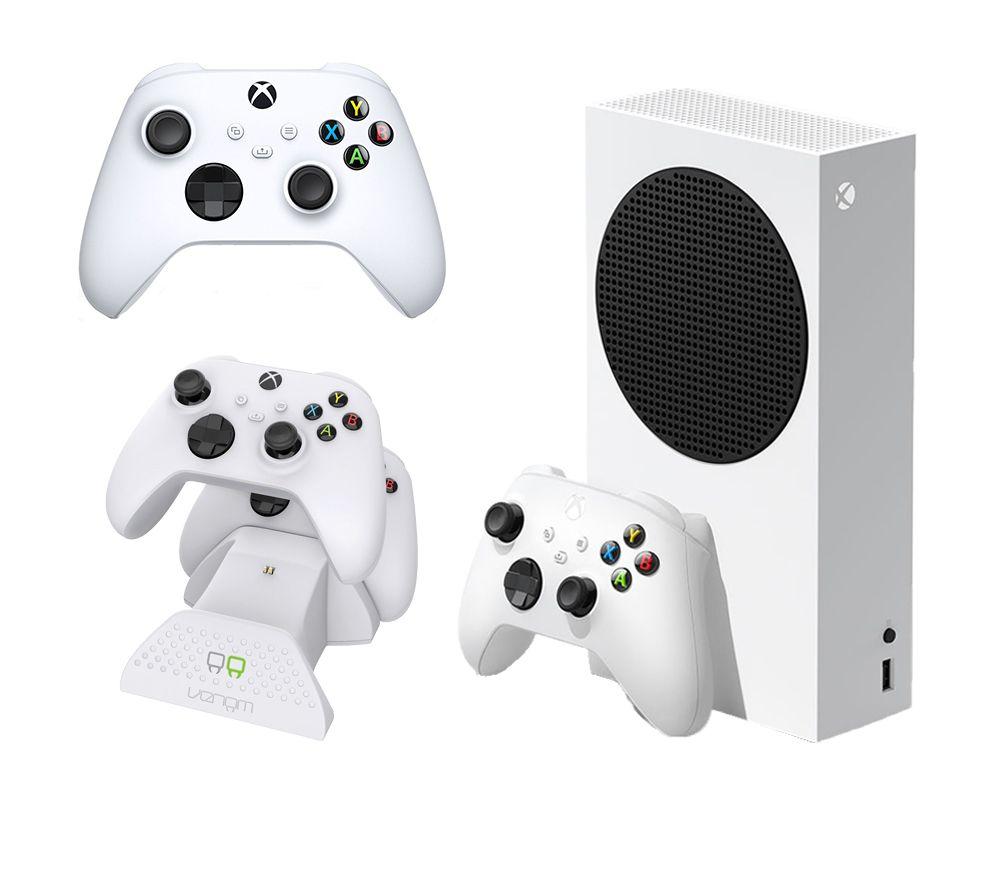 MICROSOFT Xbox Series S (512 GB), Additional White Controller & VS2871 Xbox Series X/S & Xbox One Tw