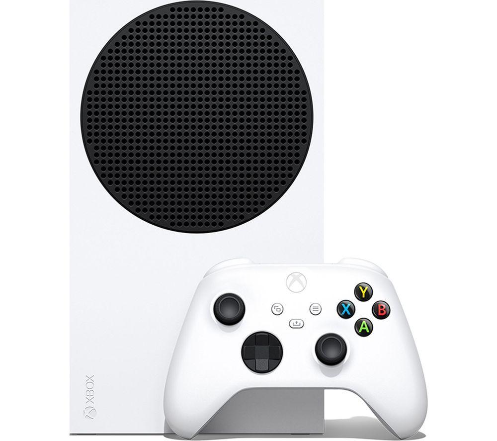 MICROSOFT Xbox Series S (512 GB), Additional White Controller & VS2871 Xbox  Series X/S & Xbox One Twin Docking Station (White) Bundle