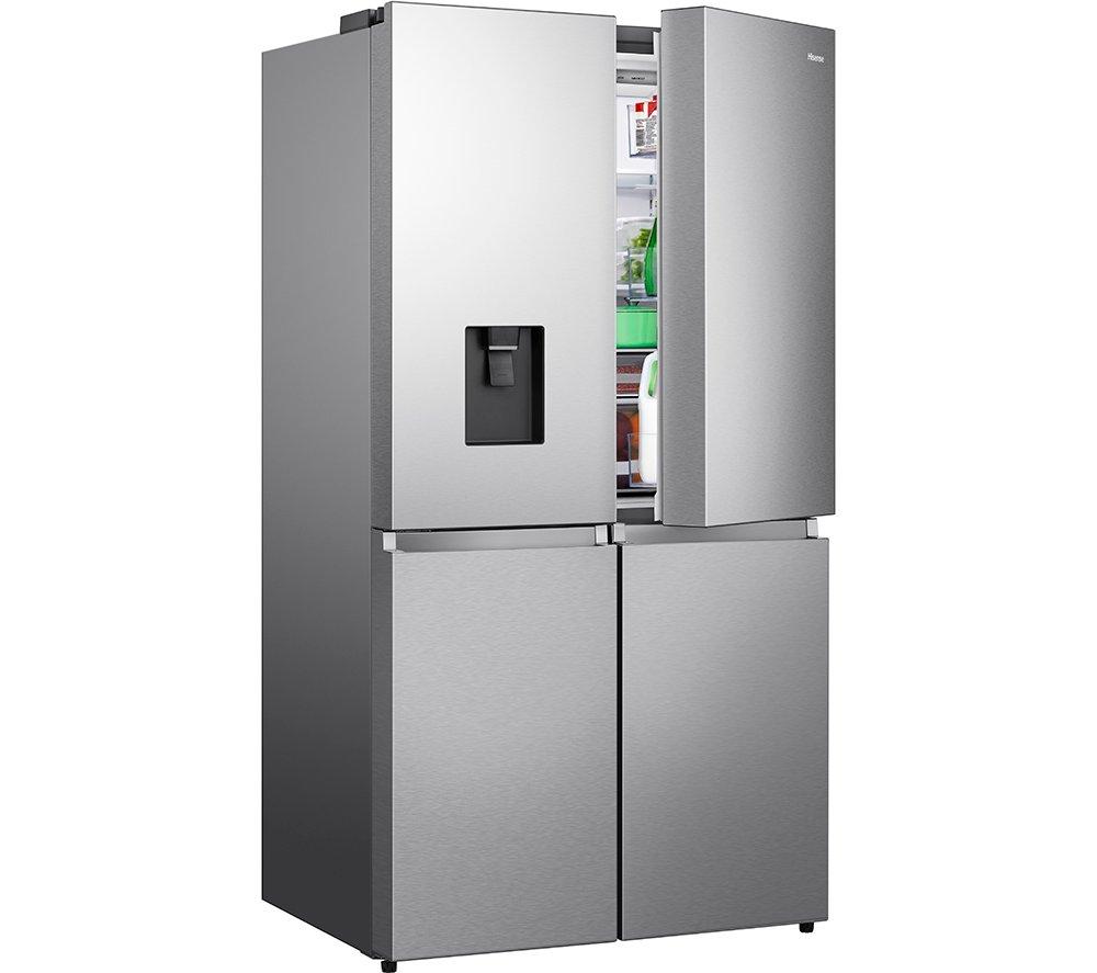 HISENSE PureFlat RQ758N4SWSE Smart Fridge Freezer - Stainless Steel image number 4 of 11
