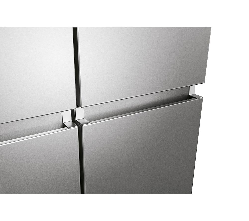 HISENSE PureFlat RQ758N4SWSE Smart Fridge Freezer - Stainless Steel image number 9 of 11