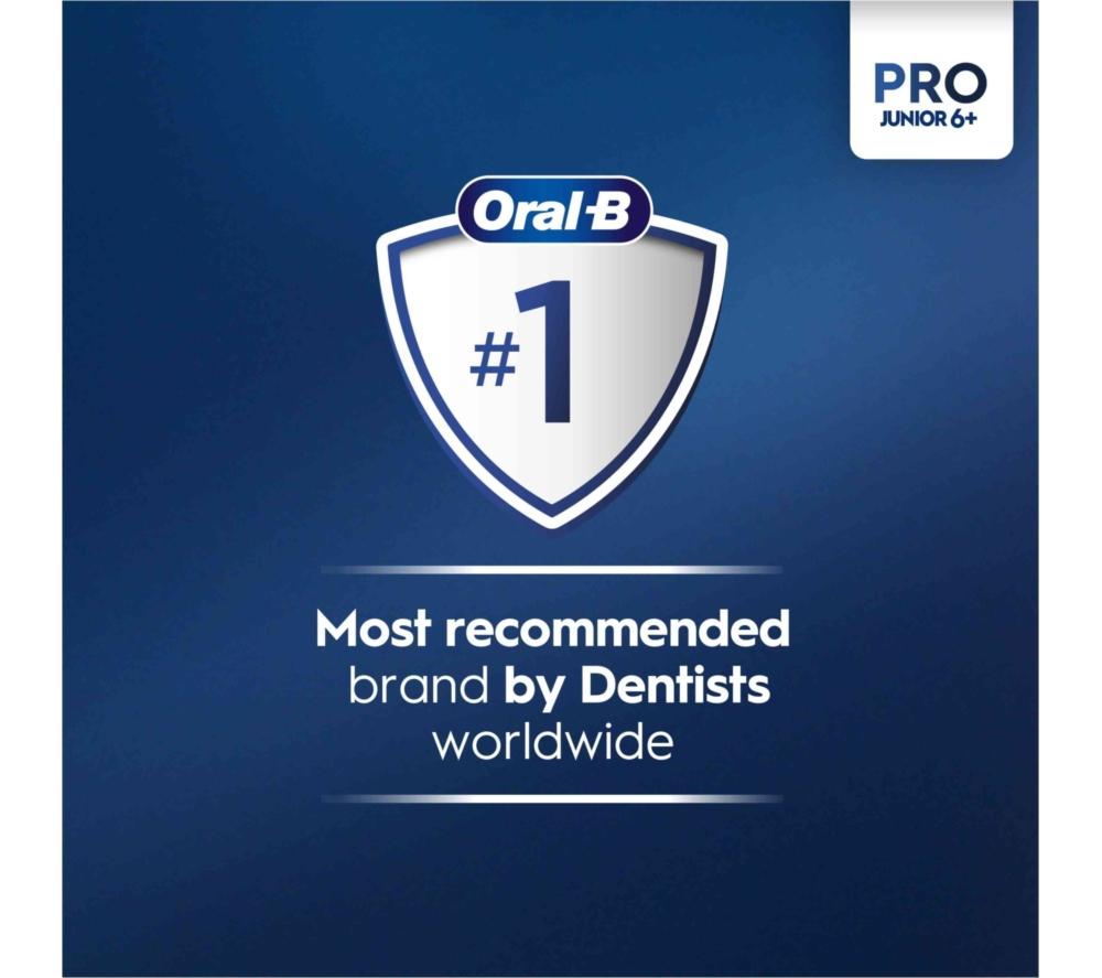 ORAL-B Pro Junior Electric Toothbrush - Green image number 10 of 14
