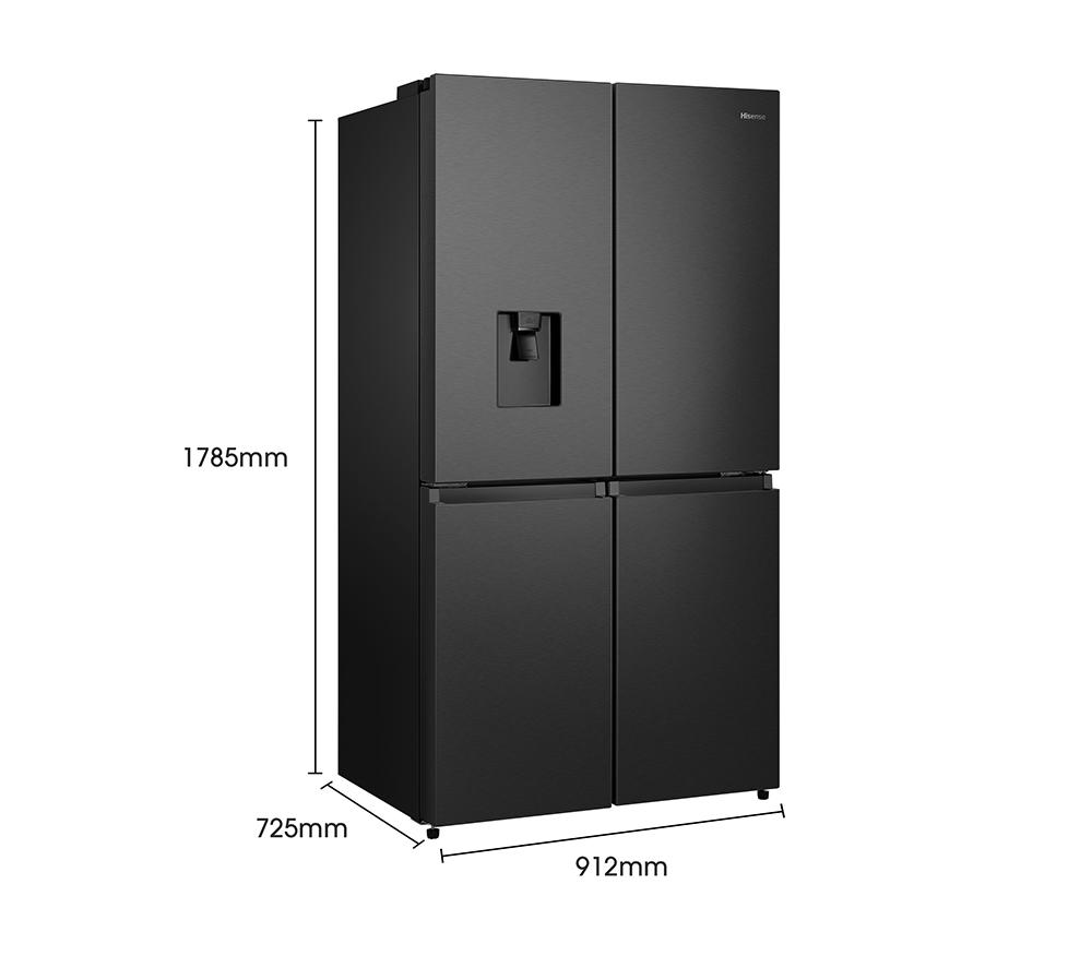 HISENSE PureFlat RQ758N4SWFE Smart Fridge Freezer - Black Stainless Steel image number 11 of 15