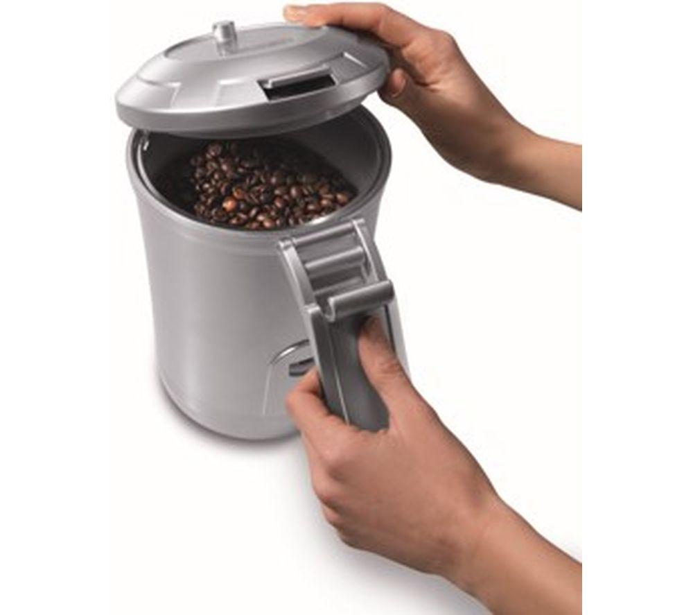 DELONGHI DLSC061 Vacuum Coffee Canister - Stainless Steel image number 3 of 5
