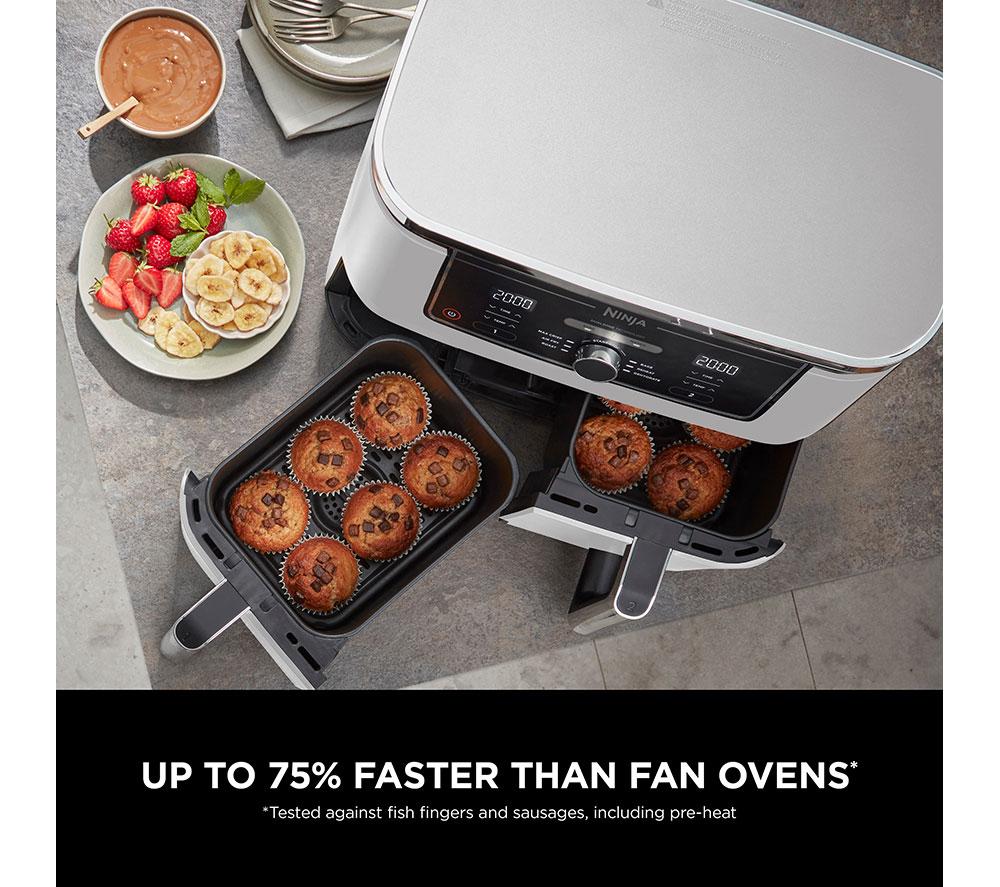 NINJA Foodi MAX Dual Zone AF400UKWH Air Fryer - White image number 3 of 16