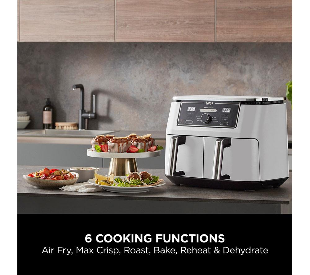 NINJA Foodi MAX Dual Zone AF400UKWH Air Fryer - White image number 5 of 16