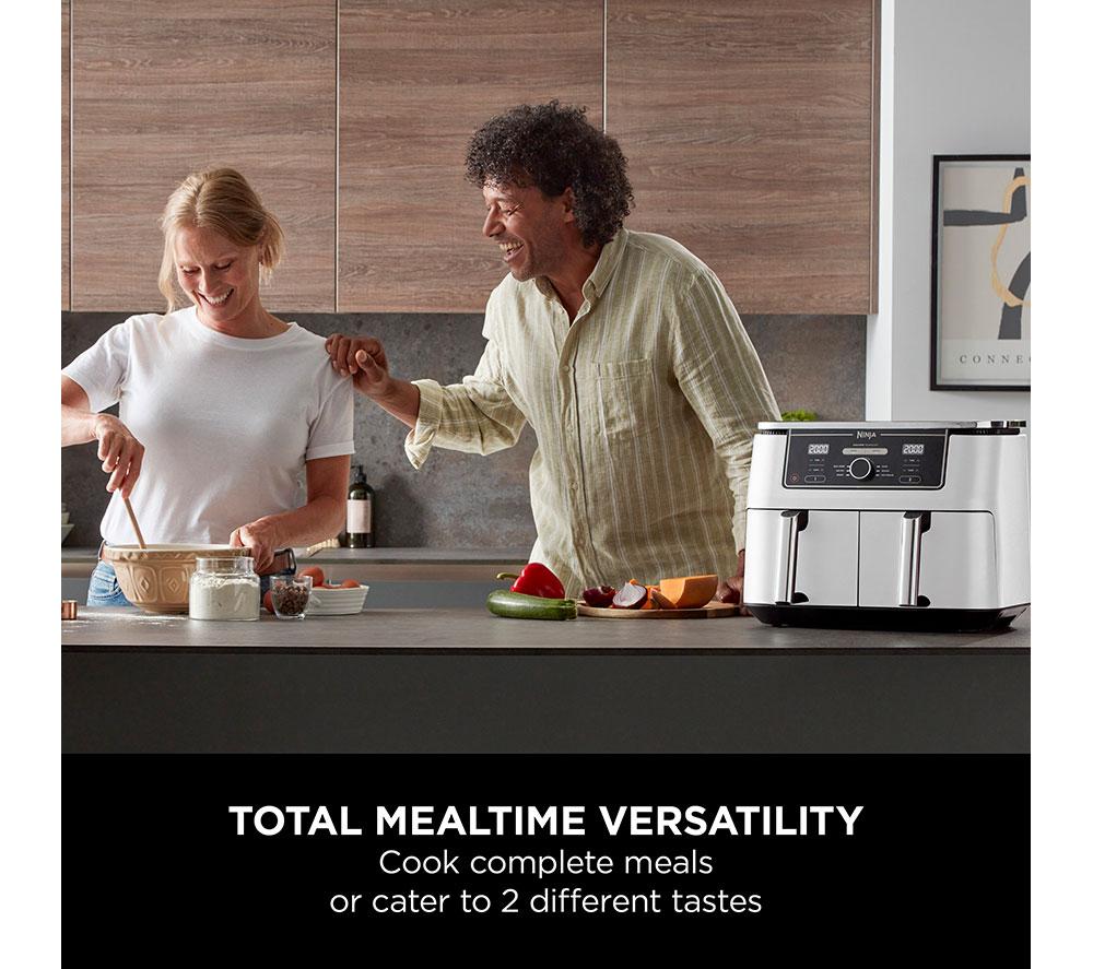 NINJA Foodi MAX Dual Zone AF400UKWH Air Fryer - White image number 9 of 16