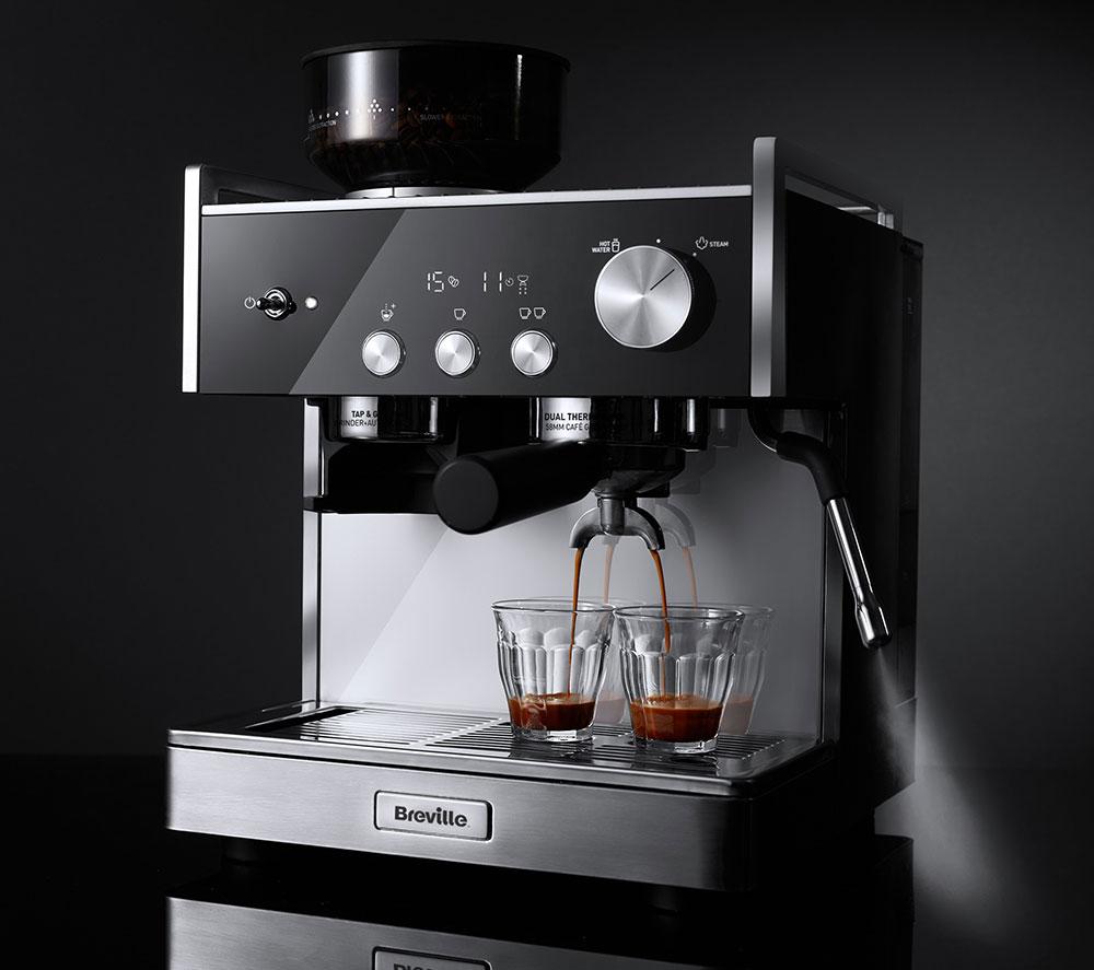 BREVILLE Barista Signature Espresso VCF160 Bean to Cup Coffee Machine - Stainless Steel image number 6 of 10