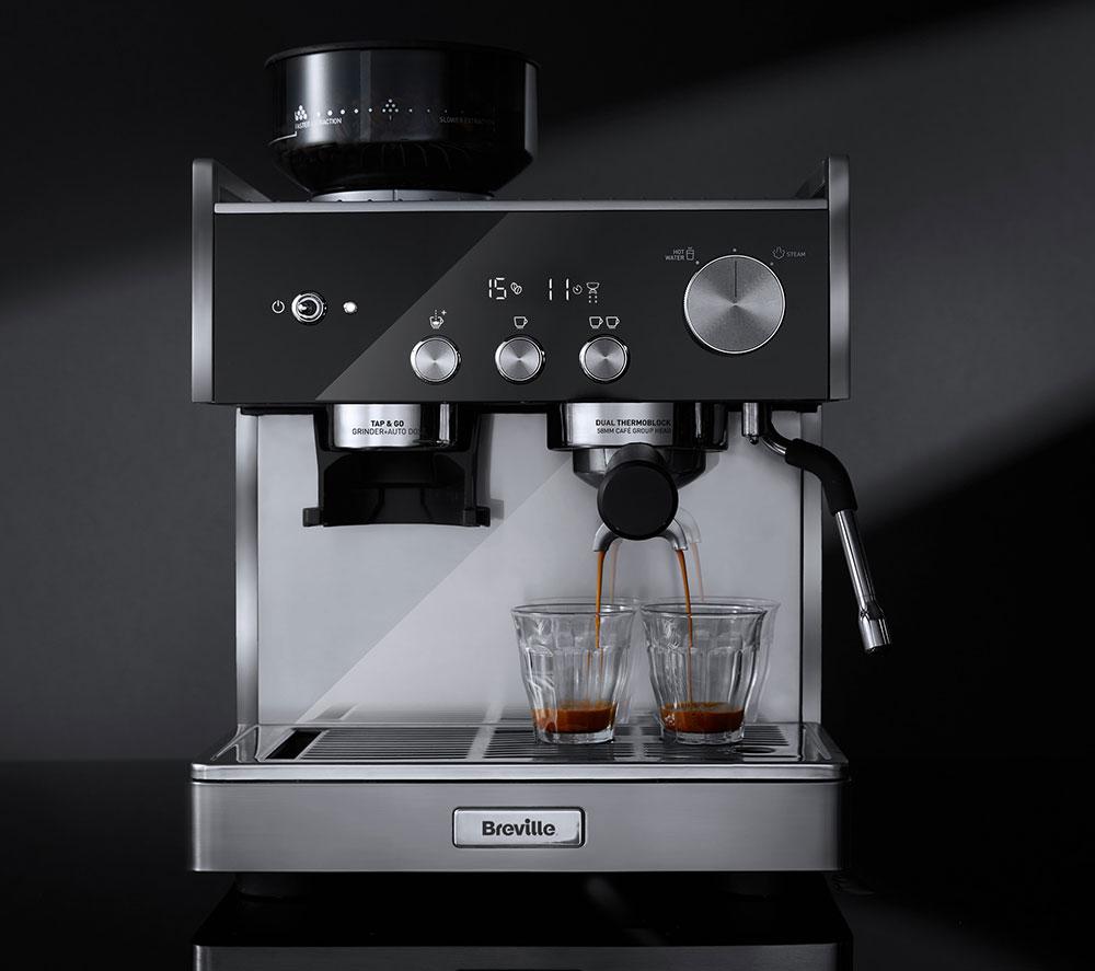 BREVILLE Barista Signature Espresso VCF160 Bean to Cup Coffee Machine - Stainless Steel image number 10 of 10