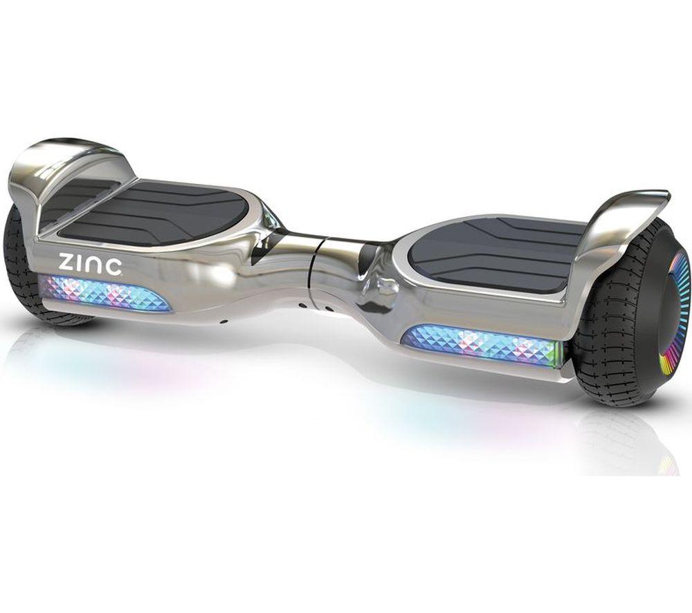 ZINC Megastar Hoverboard - Chrome