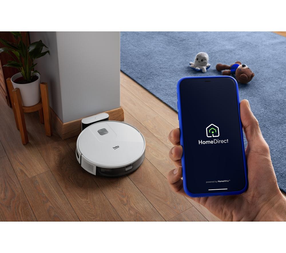 BEKO VRR60314VW Robot Vacuum Cleaner - White image number 8 of 19
