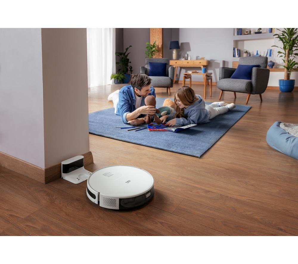 BEKO VRR60314VW Robot Vacuum Cleaner - White image number 9 of 19