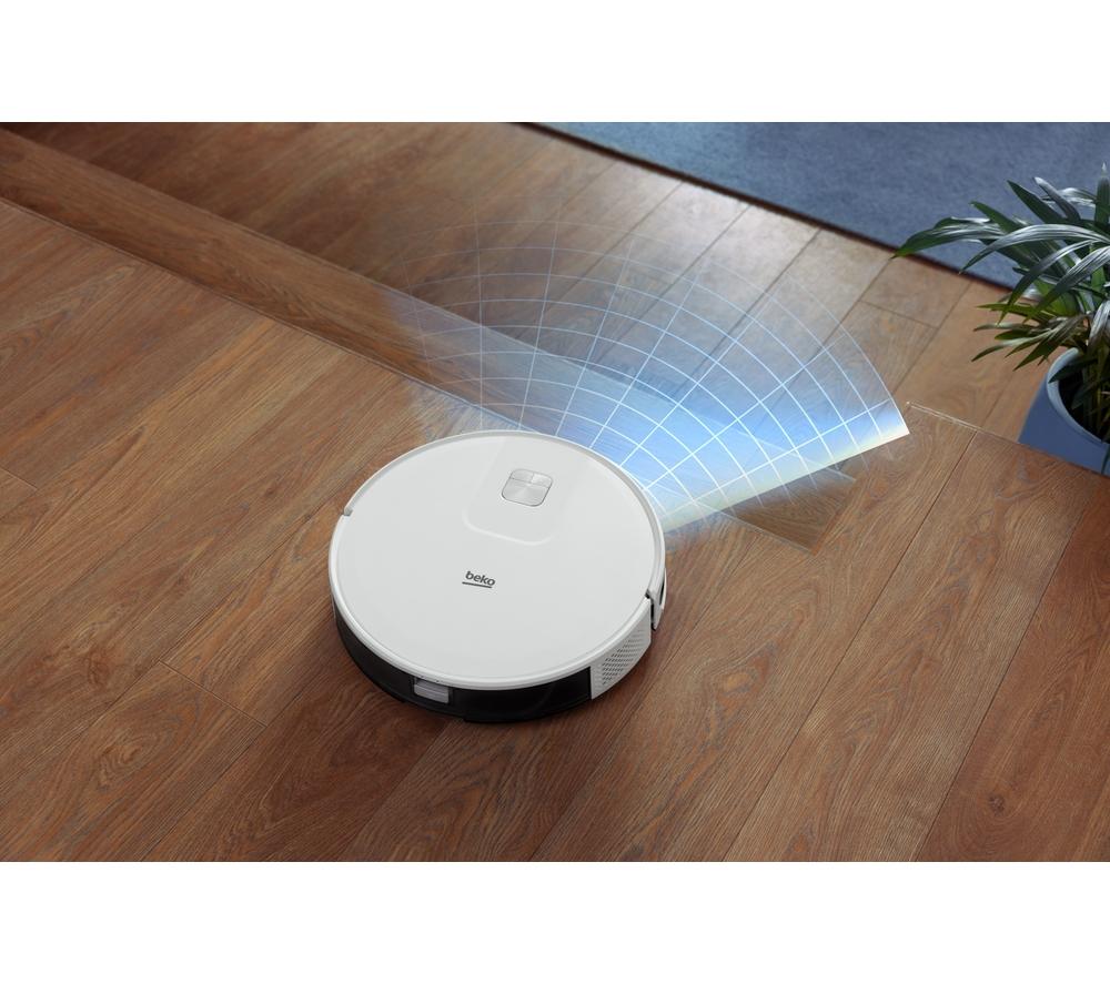 BEKO VRR60314VW Robot Vacuum Cleaner - White image number 13 of 19