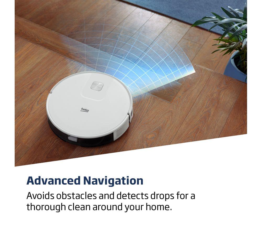 BEKO VRR60314VW Robot Vacuum Cleaner - White image number 15 of 19