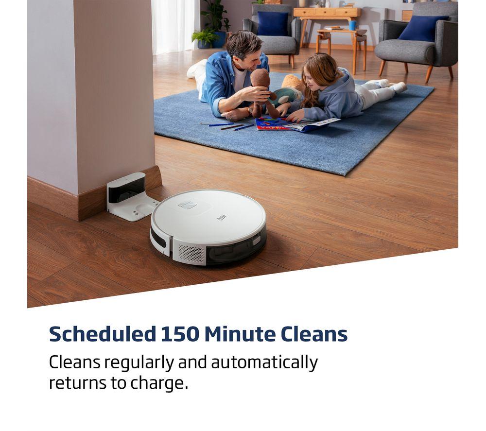 BEKO VRR60314VW Robot Vacuum Cleaner - White image number 19 of 19