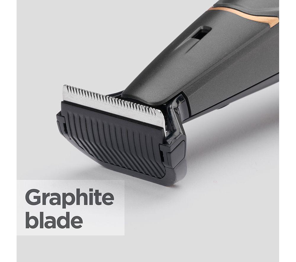 BABYLISS Graphite Precision Dry Beard Trimmer - Black & Gold image number 3 of 9