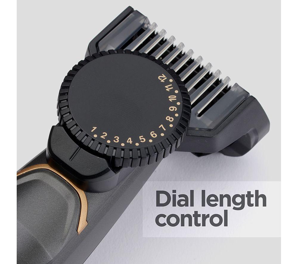 BABYLISS Graphite Precision Dry Beard Trimmer - Black & Gold image number 5 of 9